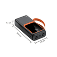 thumbnail image 5 of Power Bank Batería Portátil 32000mah Pd22.5w/3a Carga Rápida Lab.G,  Negro Naranja, 5 of 5