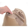 thumbnail image 6 of Bloomers Post Planter – Both Permanent and Temporary Installation Options – Garden in Tight Spaces – White, 6 of 8