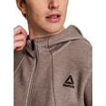 thumbnail image 2 of Reebok Men's and Big Men's Momentum Fleece Full Zip Hoodie, Sizes XS-5XL, 2 of 6