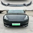 thumbnail image 4 of Kit de carrocería Tesla para el modelo 3 2017-2023 Difusor trasero Alerón lateral Parachoques Labio Negro brillante Carbono AZDF Tesla Tuning, 4 of 5