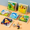 thumbnail image 2 of Wooden 6-Sided Animal Puzzle for Kids 4-6: Portable Educational Toy with Easy Assembly, Cognitive Skill Development, Stylish Design & Durable Construction - CPC & CE Certified Early Learning Block, 2 of 6