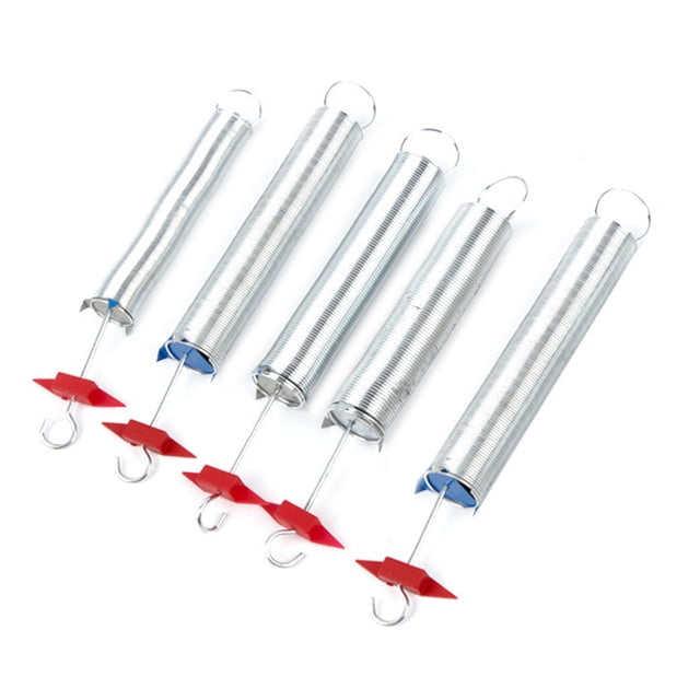 Scienceny Juego de resortes helicoidales para instrumentos de enseñanza de experimentos de física de 5 piezas para grupo de resortes Material de laboratorio