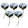thumbnail image 1 of maskred 5pcs For DIY Durable - Artificial Flower Set For Craft Enthusiasts Non-toxic Realistic Appearance Pets Friendly Blue, 1 of 6