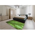 thumbnail image 5 of Ahgly Company Machine Washable Indoor Rectangle Transitional Pea Green Area Rugs, 4' x 6', 5 of 7