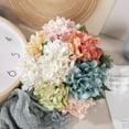 thumbnail image 2 of 1Pcs Simulation Hydrangea Good Craftsmanship Easy to Maintain Vibrant Outdoor UV-resistant Simulation Flower Wedding Supplies, 2 of 10
