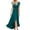 Army, variant on USSUMA Dresses for Women 2025 Casual Spring Womens Dresses Short Sleeve V Neck Casual Solid Color Ruffle Split Tie T Shirt Dress Maxi Dress Leisure Dress Fashion Dress Army Green Dress Size-XXL