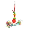 thumbnail image 4 of Bird Shredding Toys, 5Pcs Relieve Anxiety Bird Shredder Paper Toys Easy Installation Safe  For Parakeets, 4 of 8