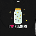 thumbnail image 4 of Inktastic I Love Summer Cute Fireflies Boys or Girls Baby T-Shirt, 4 of 5