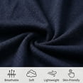 thumbnail image 5 of LANBAOSI 2 Pack Men's Pajama Pants Soft Lounge Pants with Pockets, Jersey Knit Lightweight Sleep Pants, Size X-Large, 5 of 9