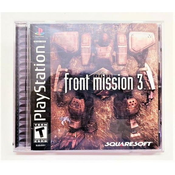 Pre-Owned Front Mission 3 - Complete in Box - Black Label - Tested - PS1 Playstation 1 PSX