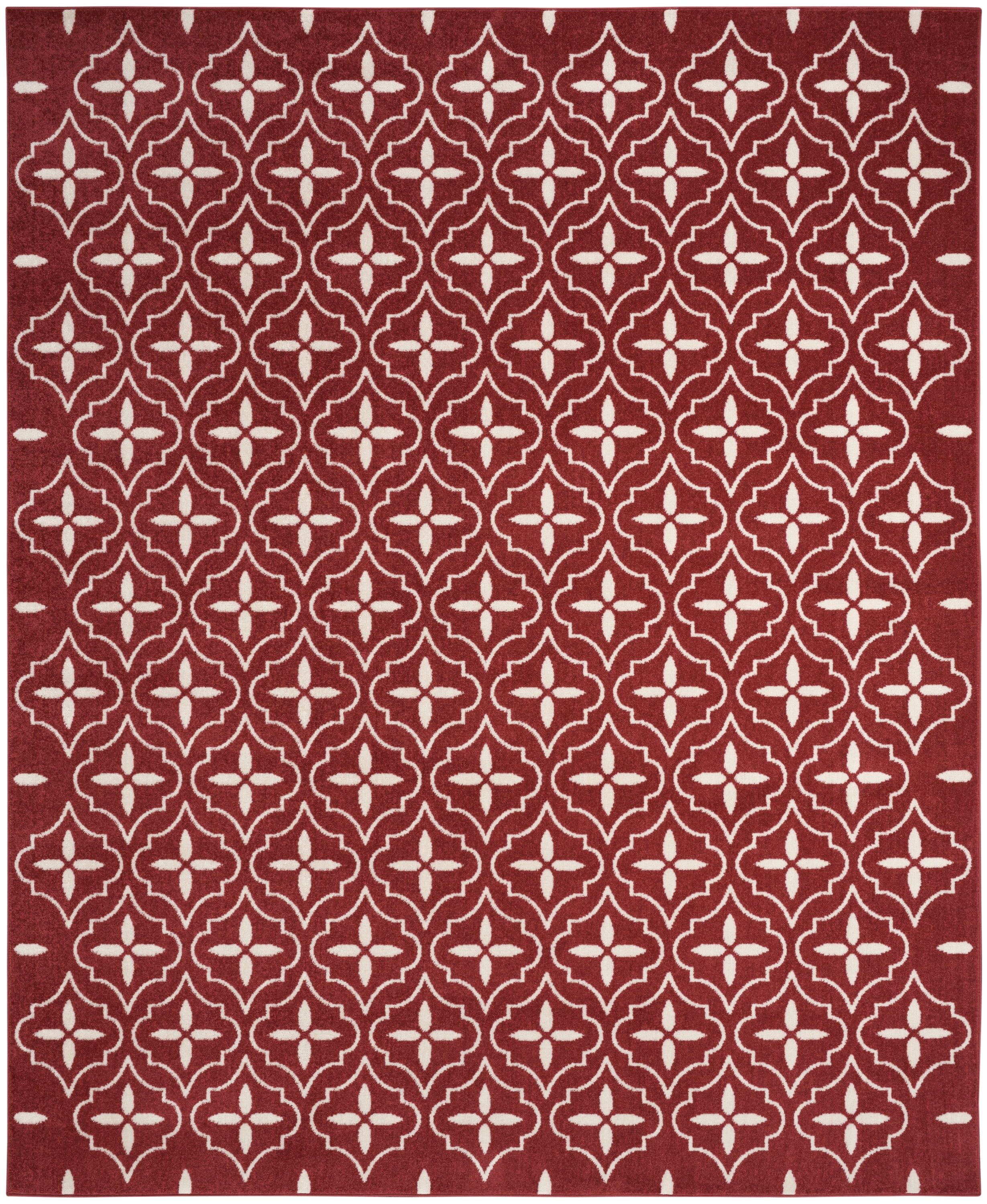 Nourison Essentials Outdoor Brick Ivory 8' x 10' Area Rug (8x10)