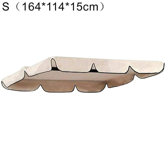 LOVEVER Auvents d'Extérieur 72” x 48” Beige Unis Imperméables