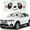 Cute Panda, variant on Sunshade for Car Windshield,Foldable Car Windshield Sun Shade,Front Window Sun Visor Protector Blocks UV Rays and Heat 59"X 33"