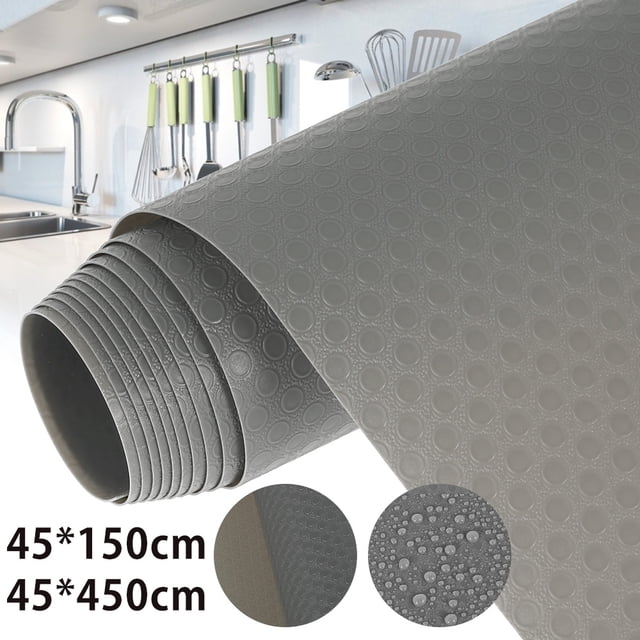 Muyoka Revestimiento para estantes Alfombrillas para cajones de cocina, material de EVA no adhesivo Revestimiento para refrigerador con manteles individuales impermeables y duraderos para nevera para Muyoka Hogar