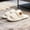 White, variant on ATENAR Womens Slippers Comfy Slide Shoes Women Fleece House Slipper Black 9-9.5