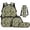 Green Fish Camo Bow, variant on Bulopur Duck Camo Kids Backpack Set 4 Pcs Durable Hunting Book Bag with Lunch Bag, Pencil Case and Water Bottle Cover for Duck Hunting Boys Ages 6-12