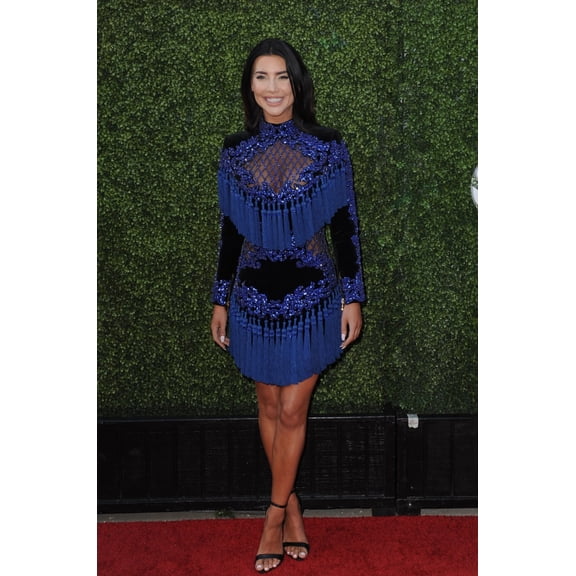 Jacqueline Macinnes Wood (Wearing A Balmain Dress) At Arrivals For Cbs Cw Showtime Annual Summer Tca Party With The