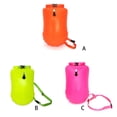 thumbnail image 4 of Greeniant Bolsa de aire seco inflable para natación con cinturón, boya para deportes acuáticos al aire libre, deriva, surf, pesca, rafting, esnórquel, Kits de desorden para acampar Naranja Greeniant OD027864-01, 4 of 6