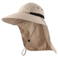 thumbnail image 1 of Sombrero de pesca de ala ancha con protección UV 50+ y parasol para exteriores para hombre, 1 of 8