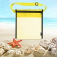 thumbnail image 4 of Bolsa de almacenamiento de accesorios de natación Bolsa de malla para juguetes de arena de playa Bolsa de malla para playa Amarillo 255x235cm, 4 of 7