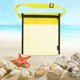 thumbnail image 4 of Bolsa de almacenamiento de accesorios de natación Bolsa de malla para juguetes de arena de playa Bolsa de malla para playa Amarillo 255x235cm, 4 of 7