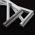 thumbnail image 4 of simhoa 2 Pieces Folding Shelf Brackets K Type Spring Steel Brackets Shelf Hardware 18inch, 4 of 8