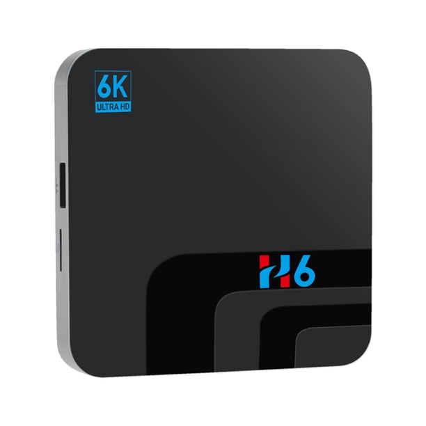 Caja de TV inteligente H6 Android 10.0 Allwinner H6 UHD 4K