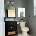 thumbnail image 5 of AVOI Funny Bathroom Wall Art, Cute Black and White Cat Canvas Wall Decor, Humor Toilet Paper Prints Bathroom Decor, Adorable Animal Picture Paintings Poster Toilet Signs Unframe: 12x16in, 5 of 5