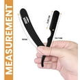 thumbnail image 2 of Navaja de Barbero Profesional de Filo Recto Utopia Care Negra, 2 of 9
