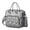 Grey-55, variant on Large Insulated Tote Bag with Bengal Tiger Print - Leakproof Cooler Bag for Office & Outdoor, Multi-Pocket Waterproof Thermal Lunch Tote with Jungle Stripes Design