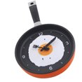 thumbnail image 1 of Inteprter Pan with Fried Egg Shape Wall Clock for Kitchen Bedroom Decoración del hogar Naranja 22x19x4cm, 1 of 6