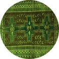 thumbnail image 1 of Ahgly Company Indoor Round Persian Green Traditional Area Rugs, 8' Round, 1 of 1
