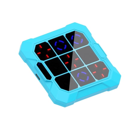 6 in 1 Tic Toe Bolt Game Electronic Board Game Handheld Electric Puzzle Game Console for Memory Growth