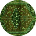 thumbnail image 1 of Ahgly Company Indoor Round Persian Green Traditional Area Rugs, 7' Round, 1 of 1