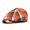Orange, variant on Color Lattice Breda Hat Ms. Sweet Octagonal Hat Europe And The United States Retro Forward Hat Summer And Autumn Outdoor Sunscreen Hats
