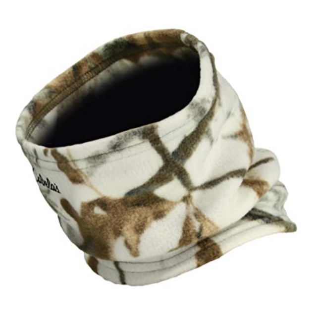 cabela's zonz woodlands fleece neck gaiter (zonz woodland snow