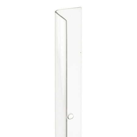 Prime-Line U 9129-4 Corner Shield, 3/4 inch x 48 In, Vinyl, Clear, Pack of 4 , White (B01AOHYA36)