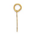 thumbnail image 2 of 14k Medium Satin Number 5 Charm in 14k Yellow Gold, 2 of 3