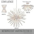 thumbnail image 4 of Metropolitan N1908 Confluence 16 Light 34" Wide Pendant - Piastra White, 4 of 7