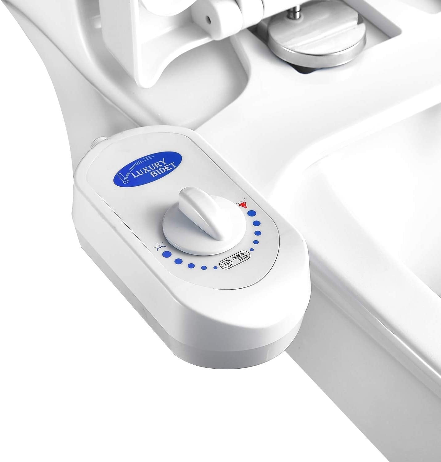 JilgTeok New Bidet Fresh Water Spray Mechanical Bidet Toilet Seat Attachment Non-Electric to Refresh Your Space