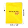 thumbnail image 5 of Reusable Produce Bags under $5! Yannianjz Reusable Banana Storage Bag with Drawstring, Vegetable Fruit Preservation Bag, Food Freshness Bag for Kitchen, Eco-Friendly Produce Storage Solution, 5 of 9