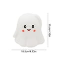 thumbnail image 3 of FastXmas Halloween Decoration, Cute Ghost Night Light Ornament, Cute Silicone Ghost Lamp, Rechargeable, Halloween Gifts, for Home Bedroom Table Desktop Decor(4.1 x 4.3 Inch), 3 of 8