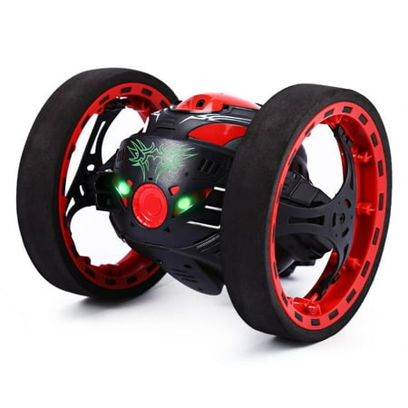 Wireless Bouncer GBlife 2.4GHz Wireless Remote Control Jumping RC Toy Cars Bounce Car No WIFI for Kids (Black) ()