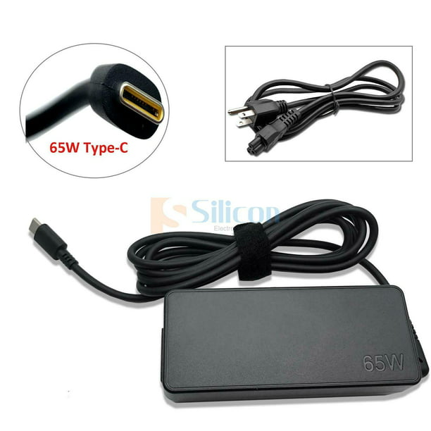 65W USB-C AC charger For Lenovo ThinkPad P52s P53s T470 T470s T480 t580p  charger 