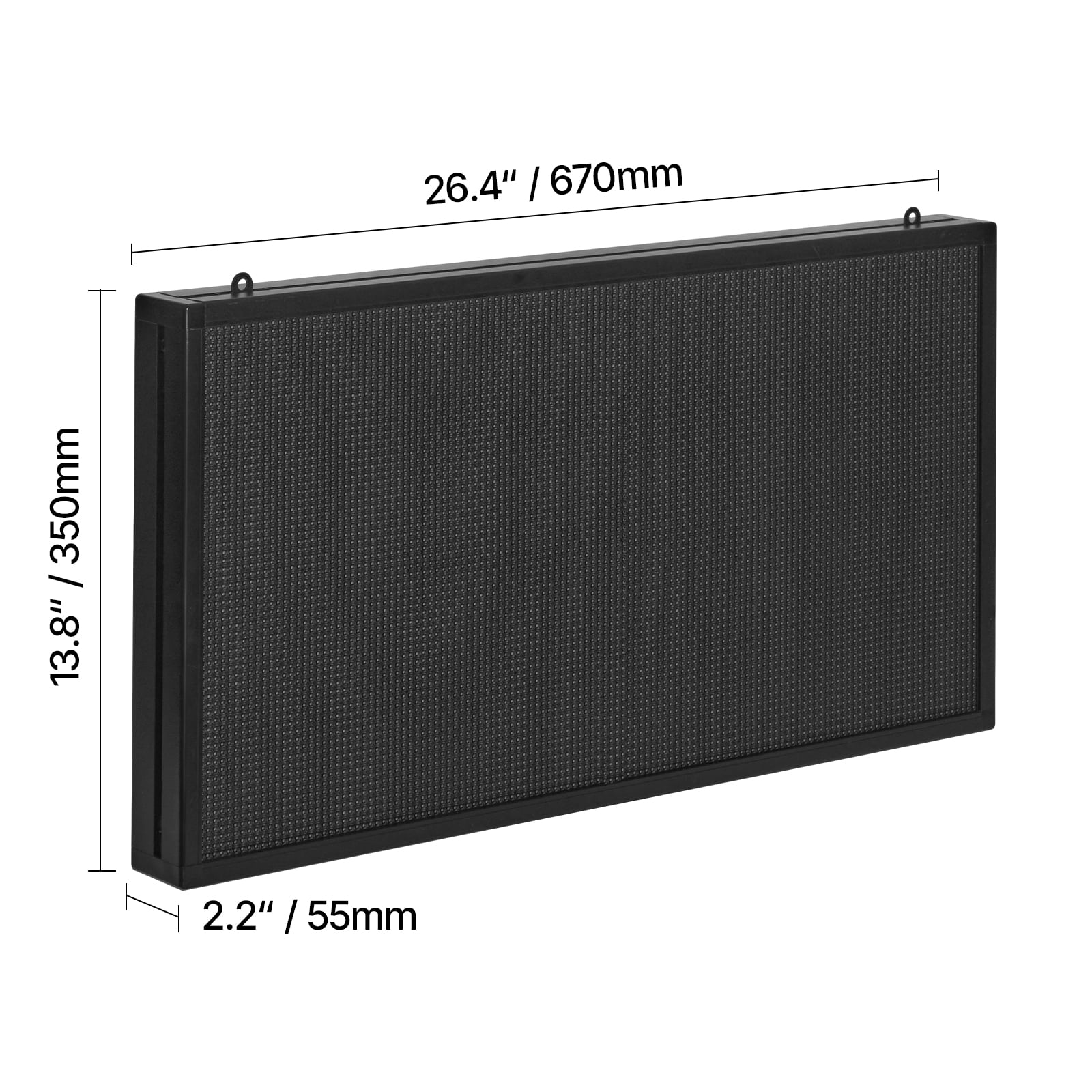 KFFKFF LED Open Sign, Configurable LED Display Bright Sign Flashing Light, P5 Multicolor Bendable Digital Scrolling Board, Bluetooth App Managed Message Billboard for Commercial Promotion