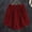 199#Red, variant on dzxyzu Womens Summer Solid Color Leisure Pocket Pants Casual Elastic Waist Cotton And Linen Shorts Leggings Plus SizeTurtle Neck Sweater Tunics For Women To Wear With Leggings