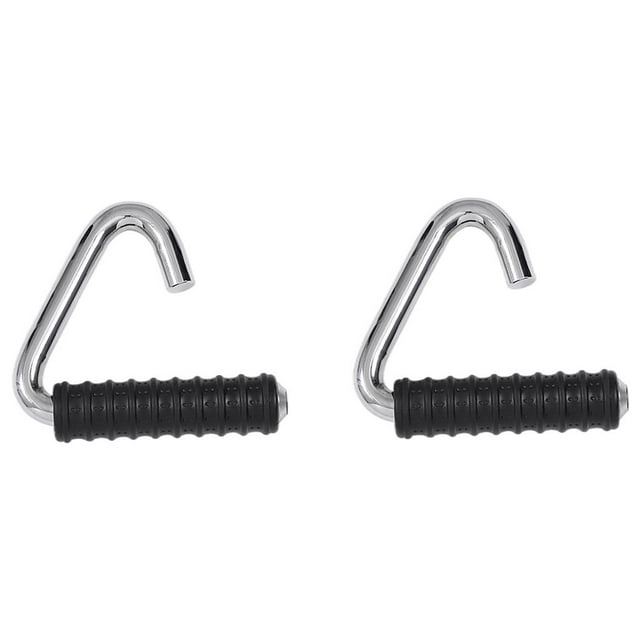 koolsoo Metal Resistance Band Handle Grip Pull Up Gym Exercise Workout Equipment 2pcs
