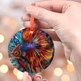 thumbnail image 4 of Betta Fish: -Style Christmas Ornament - Made With Real Glass, Holiday Keepsake, Xmas Tree Hanging Decoration, Seasonal Gift Idea, Collectible Ornament 2025 Christmas Tree Decoratio, 4 of 5