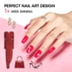 thumbnail image 3 of Esmalte de uñas GELLEN rojo y rosa, juego de 6 colores, secado rápido, 7 días de duración, 3 of 6