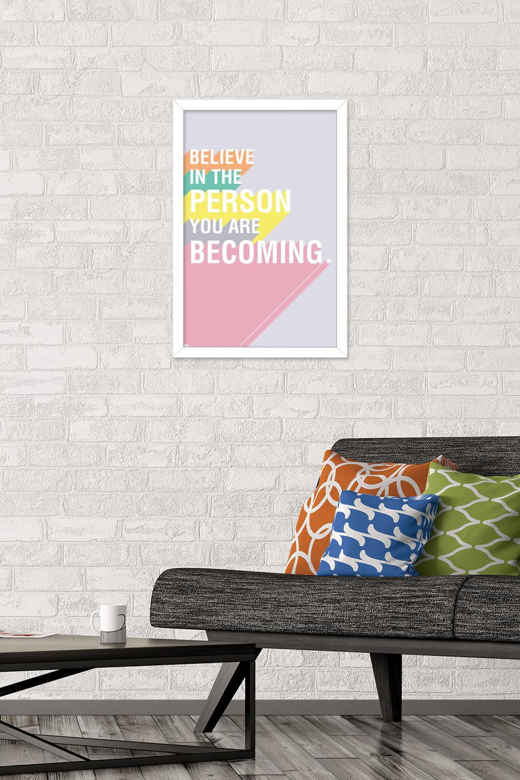 Jenny Redman - Believe Wall Poster, 14.725" x 22.375", Framed